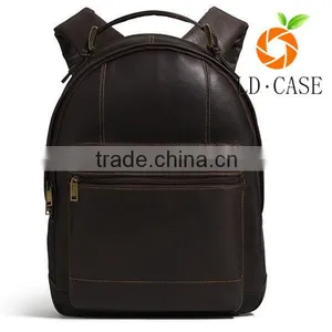 High Quality Custom Leather Backpack/2016 New Design Backpack/promotional Backpack Leather thumbnail-4