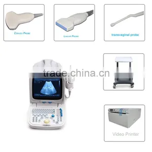 CE Approved PC Portable Ultrasound Scanner With 3.5Mhz Multi-frequency Convex Probe RUS-9000A thumbnail-1