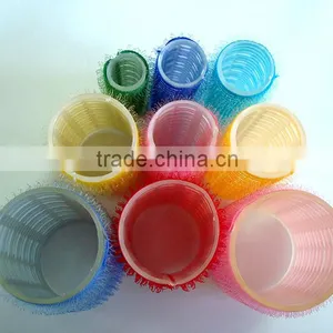 Wholesale Plastic Soft Foam Sponge Velcro Hair Roller for Salon thumbnail-1