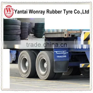 Hydraulic Container Load Solid Tyre for Truck Trailer Used in Stations Docks Tire 1000-20 thumbnail-1