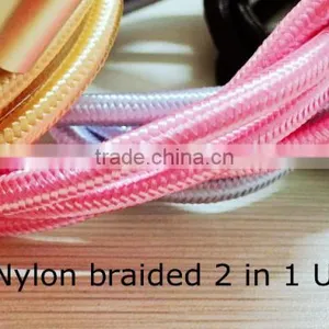 Bulk Buy Item USB Cable Metal Braided Cord Data Sync Wire Charger thumbnail-1