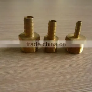Brass Hose Connector ,male Thread to Hose Bard ,high Qualiy Thick Barb thumbnail-5