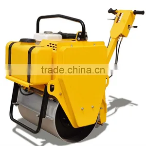 300kg Hand Hold Walk-behind Single Drum Road Roller With Diesel Engine thumbnail-1