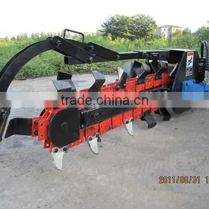 New Trench Digger for Mini Skid Steer Loader for Sale thumbnail-1