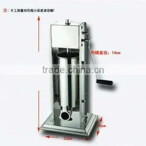 CE Vertical Table Good Used Manual Sausage Filler Machine Price thumbnail-2