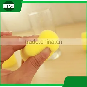 Kitchen Cartoon Plastic Sponge Long Handle Hanging Tableware Water Cup Bottle Clean Cleaning Brush thumbnail-4