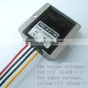 48V Turn 24V3A Power Converter 48V DC-DC Buck Turn 24V3A2A72W Enough Power Supply thumbnail-1