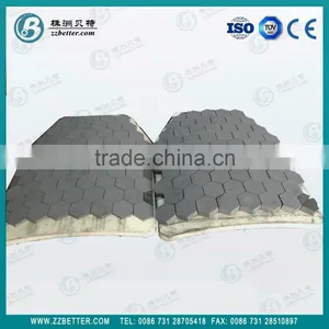 Silicon Carbide Ceramic Ballistic Plate SSIC Ballistic Plate Tile thumbnail-1