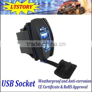 New Style USB Waterproof Outlet Carling Style thumbnail-2