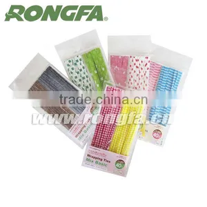 8mm*12cm Per-cuted Printed Plastic Tie Clips thumbnail-1
