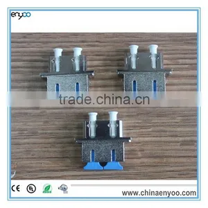 Metal Sheath LC Male - SC Female Hybrid Adapters Duplex Singlemode thumbnail-2