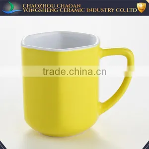 Wholesale Different Color Glazed 12oz Ceramic Drinking Snack Cup Factory thumbnail-2
