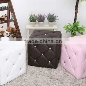 Made From SinoFur Best Sale Filling Foam Ottoman thumbnail-2