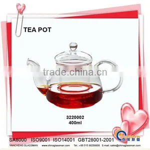 GLASS TEA POT 3220002 HEAT RESISTANT GLASS CUP thumbnail-1