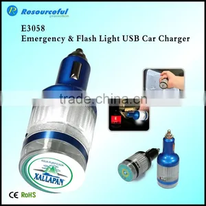 Emergency & Flash Light Survival Hammer USB Car Charger thumbnail-1