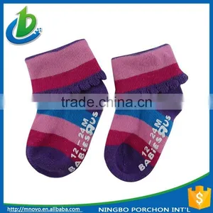 Trade Assurance Made in China Anti-slip Tube Baby Shoe Socks thumbnail-1