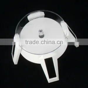 Solar Power Rotating Display Stand With 4 LED Light For Sale thumbnail-2
