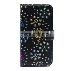 Peacock Pattern Wallet Case PU Leather Flip Case Colorful Phone Covers for Wiko Bloom thumbnail-4