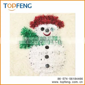 Christmas Decoration Plush Snowman/christmas Snowman/holiday Living Felt Ornament Christmas Ornament thumbnail-1