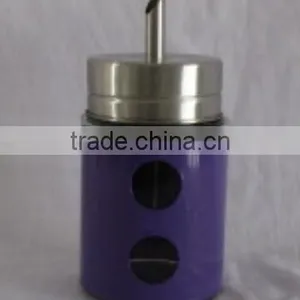 Colored Metal Coated New Design Fancy Oil Bottle thumbnail-5