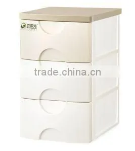 Durable 3 Drawer Lightweight Storage Cabinet For Closet/Office thumbnail-1