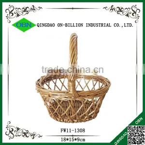 Hand Knitting Wicker Gift Basket Miniature Wicker Baskets thumbnail-3