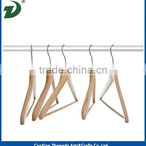 Cheap Factory Price Coat Hanger for Clothes, Antique Wooden Hangers thumbnail-4