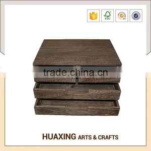 Chinese Antique Wooden Shelf With Small Decorative thumbnail-4
