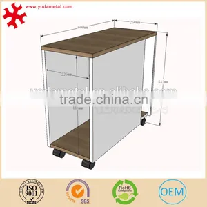 Moderm Wooden Tray for CPU With Wheel thumbnail-3