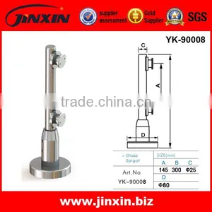 304 Inox Glass Door Hardware Fitting thumbnail-1