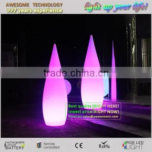 Battery Powered Cordless Led Floor Lamp / Wedding Decorative Led Floor Lamp thumbnail-3