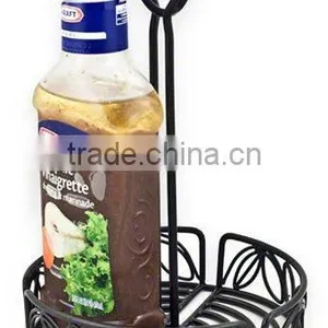 Metal Wire Wrought Iron Condiment Rack thumbnail-1