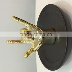 Ceramic Porcelain Hand Shaped Ring Jewelry Holder thumbnail-3