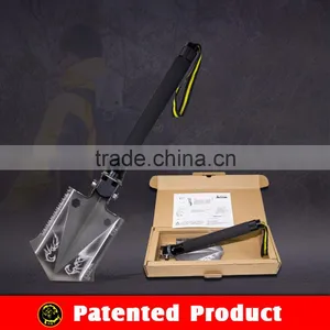 Multifunction Compact Rescue Equipment Shovel Knife Saw Fire Flint thumbnail-1