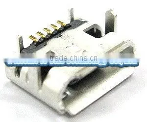 Micro USB Female Socket Micro5p/F Patch With Horns Matte-tin LCP FU" Copper thumbnail-1