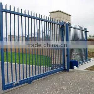LockMaster Remote Control Sliding Main Entrance Gate Designs for Homes thumbnail-6