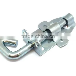 "6 (150mm) Heavy Duty Sliding Padbolt Bolt Lock For Garden Gate & Garage Fixings thumbnail-5