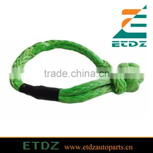 11mm*155mm Soft Shackle ATV Utv Synthetic Winch Rope,shackle With Sleeve thumbnail-1