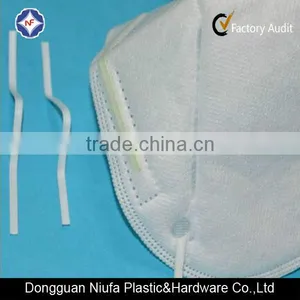Factory Supply for Disposable Surgical Face Mask Metal Plastic Nose Wire thumbnail-4
