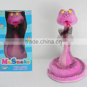 New Voice Control Plush Battery Promotional Snake Toys for Kids With CE thumbnail-1