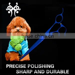 Different Types of Titanium Grooming Scissor for Puppy Cats Pets Store thumbnail-5