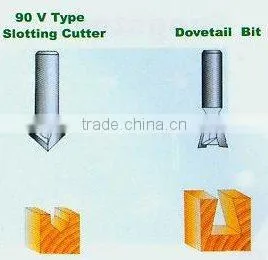 Tungsten Carbide Tipped Router Bit for Wood ---horse Nose Bit(0761) thumbnail-1