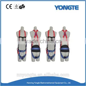 High Quality Lineman Safety Belt Full Body Safety Harness With Hook thumbnail-3