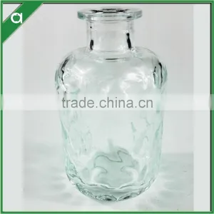 Engraved Long Roundl Glass Bottle for 150ml Reed Diffuser Oil thumbnail-1