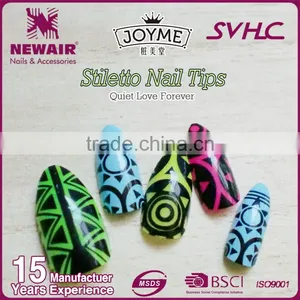 Wholesale Imported ABS Material Free Sample Artificial Nails With Glue thumbnail-2