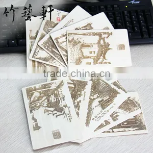 Wooden Postcards Chinese Scenery Postcards Custom Postcard thumbnail-3