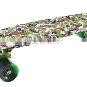 HFCW05 Wholesale New Product Fish Skateboard PP Plastic Four Wheel Skateboard thumbnail-2