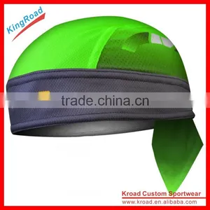 2016 Custom Fluorescent Green Cycle Bandana Manufacturer thumbnail-1