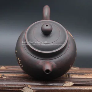 180ml Vintage Teapot Nixing Pottery Antique Tea Pots Pure Handmade Tea Set thumbnail-2