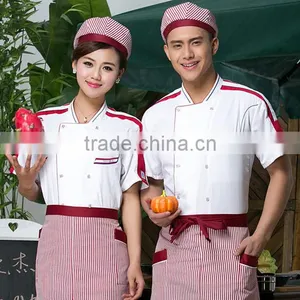 Custom Factory Wholesale Uniform Working ,French Annd Japanese Restautrant Uniform ,catering Uniforms thumbnail-1
